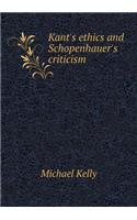 Kant's Ethics and Schopenhauer's Criticism