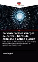 polysaccharides chargés de cuivre - fibres de cellulose à action biocide