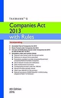 Companies Act 2013 With Rules (Paperback Edition)