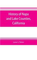 History of Napa and Lake Counties, California
