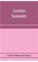 London souvenirs