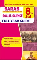 SARAS 8th Standard Social Science Guide for Tamilnadu State Board