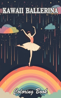 Kawaii Ballerina Coloring Book