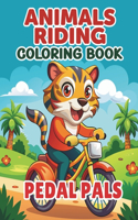 Animals Riding Coloring Book