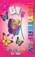 butterfly coloring book for kids ages 3-6