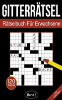 Gitterrätsel - Rätselbuch für Erwachsene