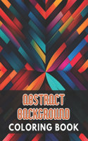 Abstract Background Coloring Book for Adults