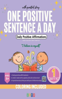 One Positive Sentence A Day with grateful Story