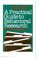 A Practical Guide to Behavioral Research
