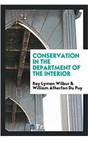 Conservation in the Department of the Interior