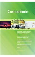 Cost estimate A Complete Guide