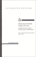 Measurement of USMC Logistics Processes