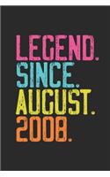 Legend Since August 2008
