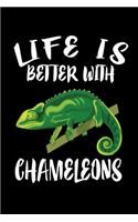 Life Is Better With Chameleons: Animal Nature Collection
