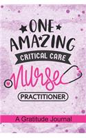 One Amazing Critical Care Nurse Practitioner - A Gratitude Journal