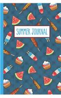 Summer Journal: Cute Vacation and Travel Journal for Kids