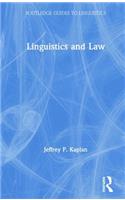 Linguistics and Law