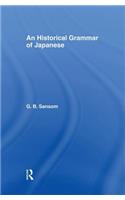 Historical Grammar of Japanese