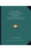 Hansard's Parliamentary Debates