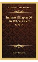 Intimate Glimpses Of The Rabbi's Career (1921)