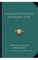 Cornelii Frontonis Reliquiae (1816)