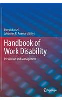 Handbook of Work Disability