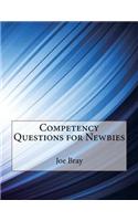 Competency Questions for Newbies