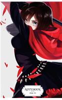 Notebook: Ruby rose rwby: Journal Dot-Grid, Graph, Lined, Blank No Lined, Small Pocket Notebook Journal Diary, 120 pages, 5.5" x 8.5" (Blank Notebook Journal)