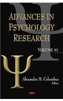 Advances in Psychology Research