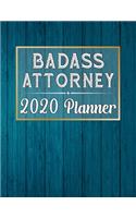 Badass Attorney 2020 Planner