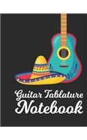 Guitar Tab Notebook: Blank Music Journal for Guitar Music Notes - Guitar Tablature Blank Notebook Chords Guitarists Sheet Music Journal Musician Gift