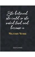 She Believed She Could So She Worked Hard And Became A Military Nurse