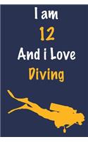 I am 12 And i Love Diving