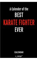 Calendar for Karate Fighters / Karate Fighter