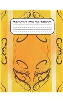 Handwriting Notebook: Notebook with Dotted Lined And Blank Writing Sheets for K-3 Students