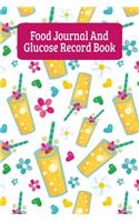 Food Journal And Glucose Record Book