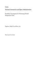 Feasibility Investigation for Performing Fireball Temperature Tests