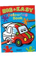 Big & Easy Colouring Books: Car