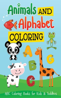 Coloring Books Animals and Alphabet