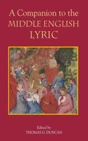 Companion to the Middle English Lyric