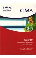 CIMA Paper P9 Financial Strategy