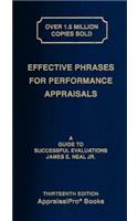 Effective Phrases for Performance Appraisals