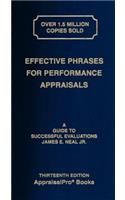 Effective Phrases for Performance Appraisals