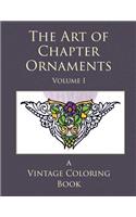The Art of Chapter Ornaments Vintage Coloring Book