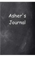 Asher Personalized Name Journal Custom Name Gift Idea Asher