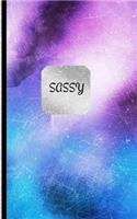 Sassy - Sky: Ruled Journal/Folio Insert/Travelers Notebook Inserts/Diary