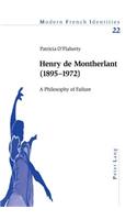 Henry de Montherlant (1895-1972)