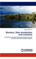 Biomass, litter production and nutrients