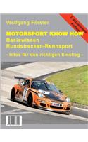 Basiswissen Rundstrecken-Rennsport