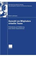 Auswahl Von Mitgliedern Virtueller Teams